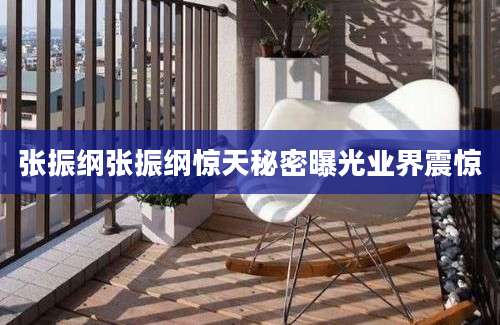 张振纲张振纲惊天秘密曝光业界震惊