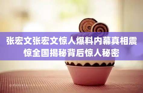 张宏文张宏文惊人爆料内幕真相震惊全国揭秘背后惊人秘密