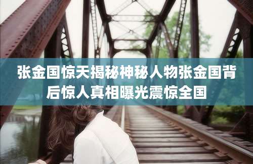 张金国惊天揭秘神秘人物张金国背后惊人真相曝光震惊全国