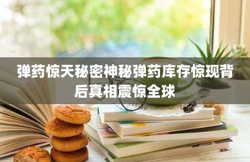 弹药惊天秘密神秘弹药库存惊现背后真相震惊全球