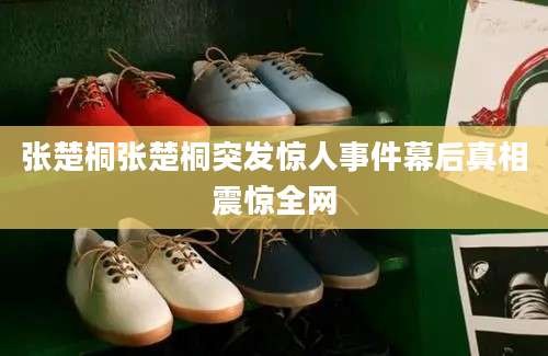 张楚桐张楚桐突发惊人事件幕后真相震惊全网
